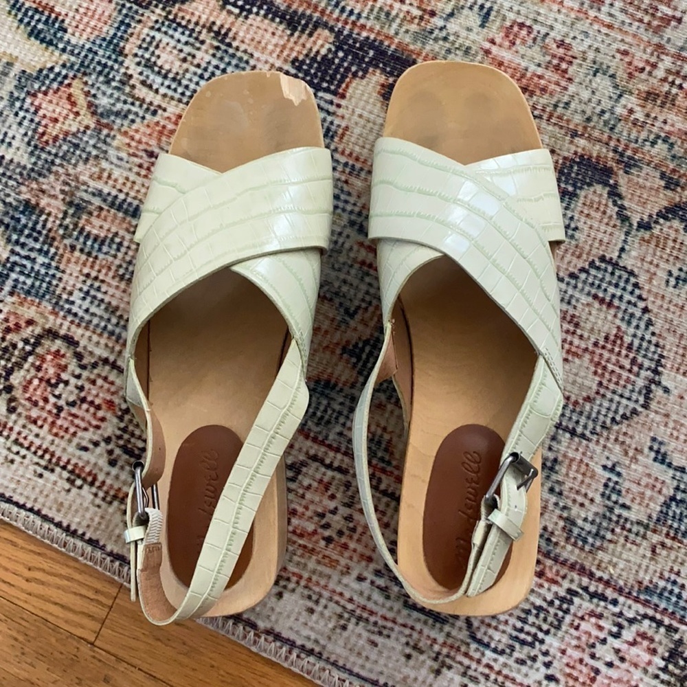Madewell The Farrah Slingback Clog MC709 - Picture 2 of 6